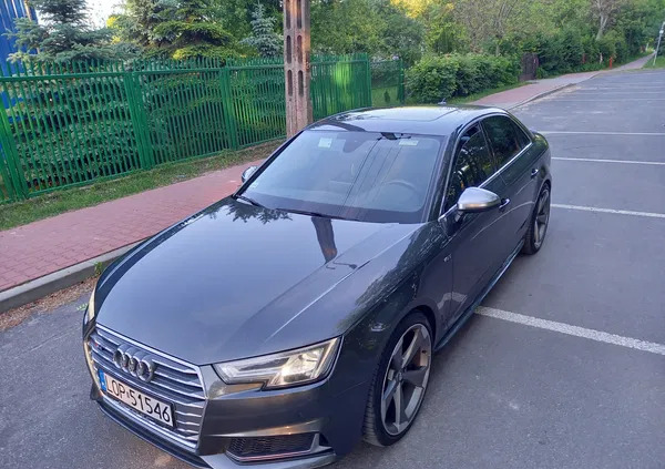 samochody osobowe Audi S4 cena 132000 przebieg: 136000, rok produkcji 2018 z Ząbki